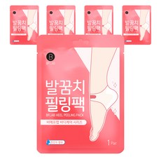 BFLAB 後腳跟去角質足膜, 5個, 1件