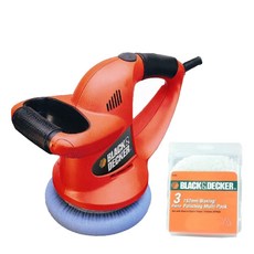 BLACK+DECKER 百得 拋光機 KP600 + 墊 3p 74-603, 1套