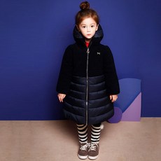 JELISPOON 童款輕量感長版連帽外套