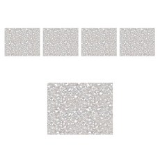 손쉬운 홈 인테리어 테라조 시트지 유광 5p, 04 연한회색 테라조