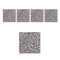 손쉬운 홈 인테리어 테라조 시트지 5p, 02 진회색 테라조