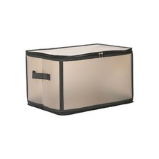 수입사 : ARYKO TRADERS Co. Ltd. 아리코 다용도 베이직 투명 플라스틱 수납함 30L, 블랙, 1개