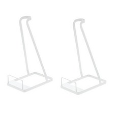 셀렉숀 심플 메탈 스탠드 청소기 거치대 2p, 화이트