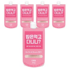 蛋白質奶昔粉隨身包 草莓風味, 1盒, 225g