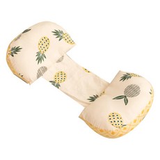 홈리미엄 임산부 옆잠 바디필로우, 파인애플 패턴