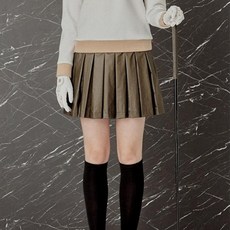 DAKS 女款高爾夫褶皺迷你裙 DNSK1C510