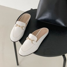 여성용 금장 일자 사슬 블로퍼 1cm