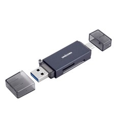 UNiCORN Type-C多功能讀卡機, XC-3000CR, 黑色, 1個