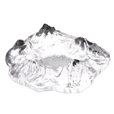 透明水晶攜帶式煙灰缸, D, 1個