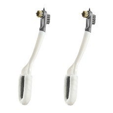 5合1洗鞋刷, 2個, 1入, 白色