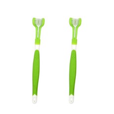 Itemtrade 반려동물 칫솔 2p, 01 초록, 1세트