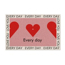 JCP 幸福愛心門墊, 每一天