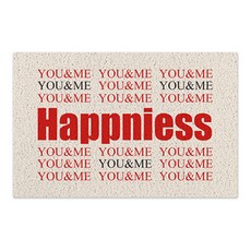 JCP 愛心門墊, 幸福