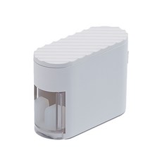 셀프미 휴대용 무선 UVC LED 1인 칫솔살균기, TBS-00, 화이트