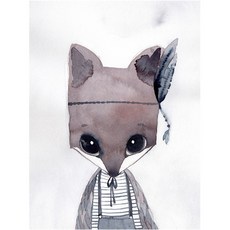 Raon to you 復古帆布海報 08款