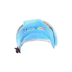 JOY MULTI 孩童字母刺繡頭部防撞帽, 藍色, 1個