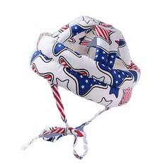 JOY MULTI 孩童印花頭部防撞帽, 藍色 星星款, 1個