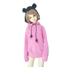 BJD球形關節娃娃連帽上衣, 06粉色2_38_45
