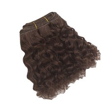 BJD球形關節娃娃DIY蓬鬆假髮, 08深棕色