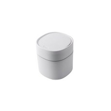 簡約風格垃圾桶 Mini, 白色的
