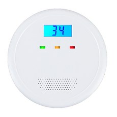 일산화탄소 경보기, 1개, 화이트