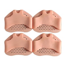 女用防滑墊, 寬版膚色, 4個