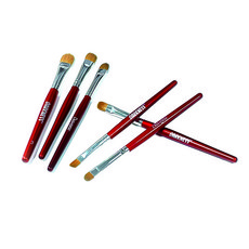 다크니스 와인 메이크업 브러시 6종 세트, 1개