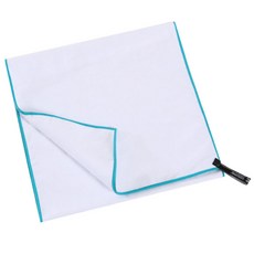 DSO冷卻時間便攜式運動毛巾+矽膠殼組, 白色（運動毛巾）, 1套