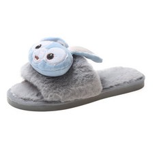 TCR 여성용 레오나 118번 동물털 슬리퍼