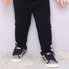 밀크마일 아동용 리본팝 밍크 기모 레깅스