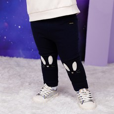 밀크마일 아동용 히든 래빗 밍크 기모 레깅스