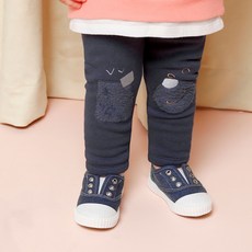 밀크마일 아동용 유앤미왕 기모 레깅스