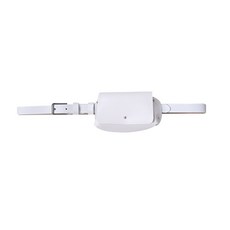 메이크미 가죽 골프 볼주머니, 화이트, 1개