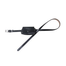 메이크미 가죽 골프 볼주머니, 블랙, 1개