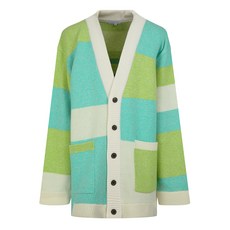 Liberclassy 男士提花格紋寬鬆開衫 LHW51705