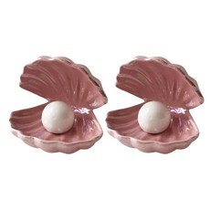 珍珠小夜燈 140*150*165mm 2入, 粉色的