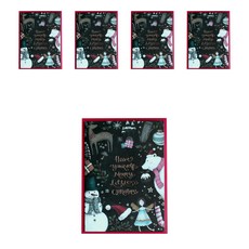 DBD Celebrate 聖誕卡, 混合色, 5個