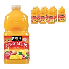 랭거스 망고주스, 8개, 1.89L