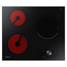 삼성전자 하이브리드 빌트인 전기레인지 3구, NZ63R3301MK, 방문설치
