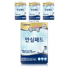 Chamsarang 女式超長安全大容量墊成人尿布 420 毫米, 10片, 4包