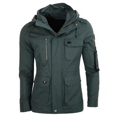 Edgeae 男士內兜帽實用口袋野外跳線 MCOWS7109R8