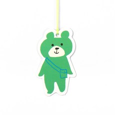 野餐小熊吊牌, 混合顏色, 100個