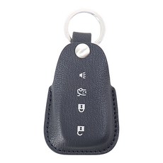 바슬리 크리스페 가죽 스마트 키케이스, 네이비 은, CH014