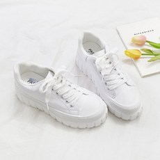 디아 조안비 레이스업 키높이 통굽 스니커즈 6cm