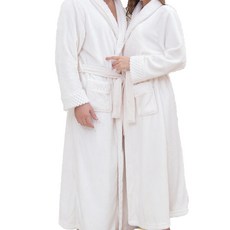 長款浴袍 XXXL, 02白色, 1個