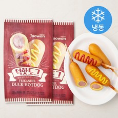 주원산오리 덕 핫도그 (냉동), 70g, 6개입, 2개