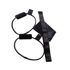 Market Reve 皮帶張力擴胸器 250g, 黑色, 1個