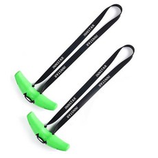 트윈브로 헬스 모스트그립 데드 렛풀다운 핸들 2p 세트, 그린, 2개