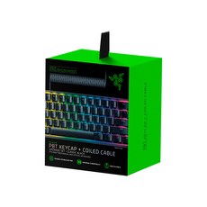 RAZER 雷蛇 PBT 鍵帽 + 捲線組合, Classic Black, RC21-01490800-R3M1, 一般型
