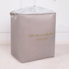 Itemtrade用繩子綁的收納包 01 灰色 小型